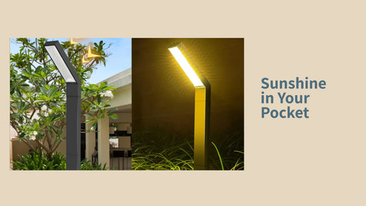 Sunshine in Your Pocket: Embrace the Everyday Magic of Portable Lamps and Solar Lights!