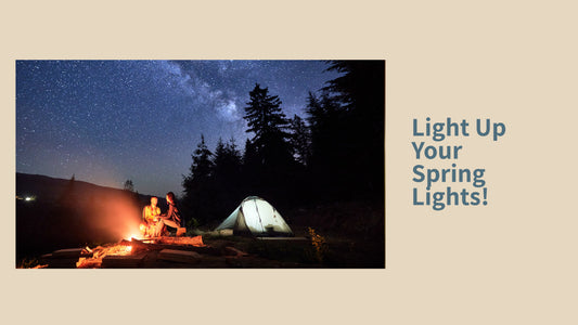 Light Up Your Spring Nights: Cordless Waterproof Outdoor Lamps for Alfresco Adventures!