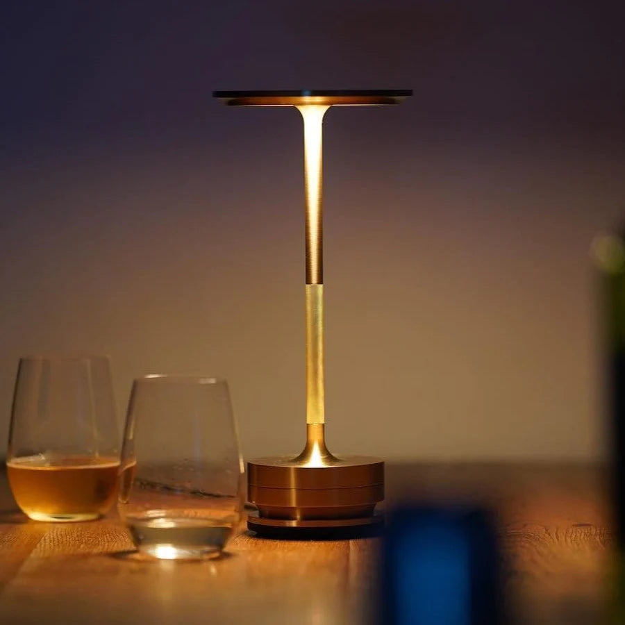 Luminous Elegance Table Lamp (Rechargable) – Passport Lighting