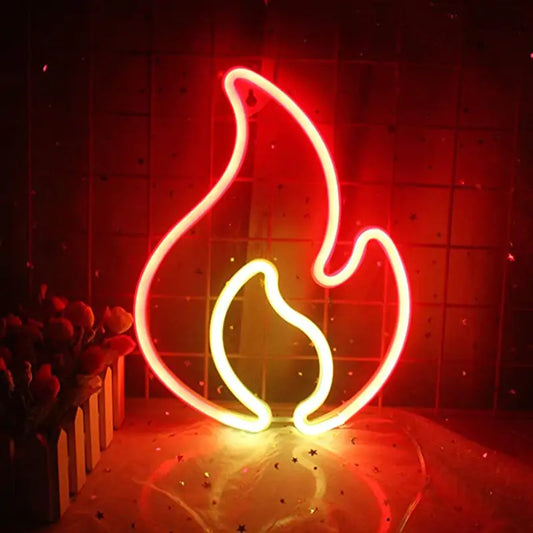 Fire Flame LED Neon Light
